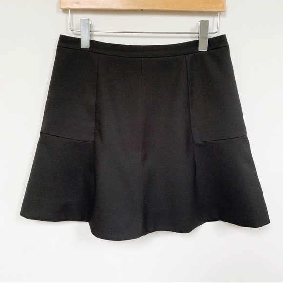 J. Crew Dresses & Skirts - J Crew Double Crepe Fluted Mini Skirt